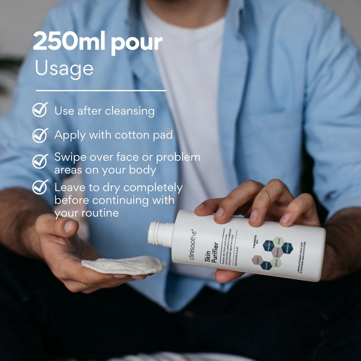 Clinisoothe+ Skin Purifier 250ML - Image 3