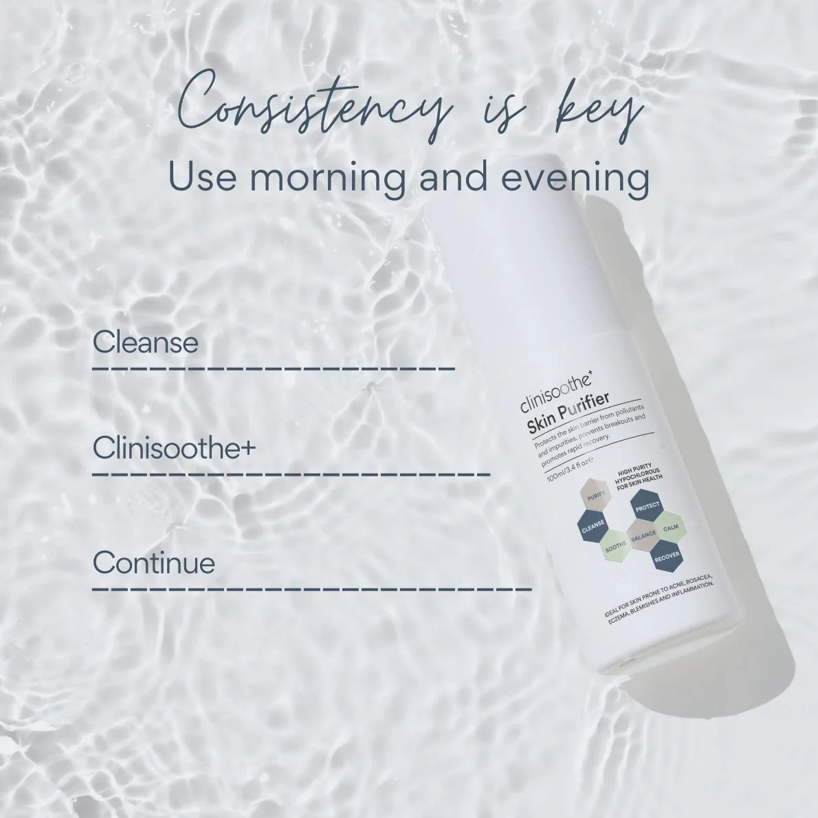 Clinisoothe+ Skin Purifier 100ML - Image 5